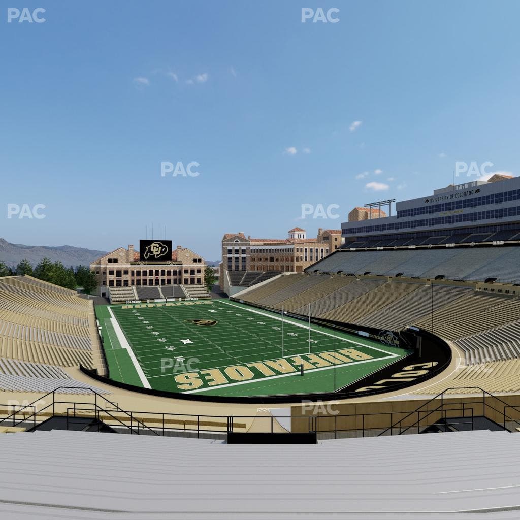 Folsom Field - Section 207 Seat View