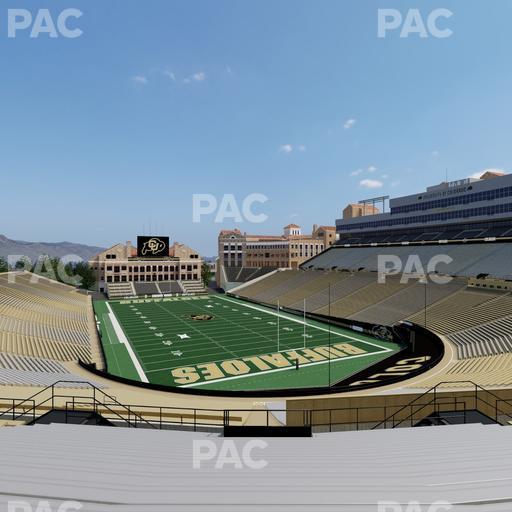 Folsom Field - Section 207 Seat View