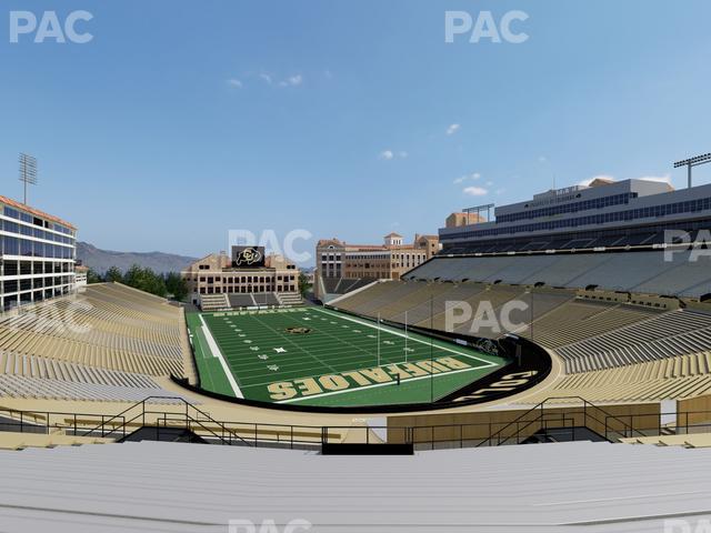 Folsom Field - Section 207 Seat View