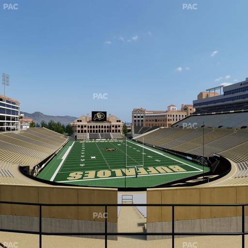 Folsom Field - Section 208 Seat View