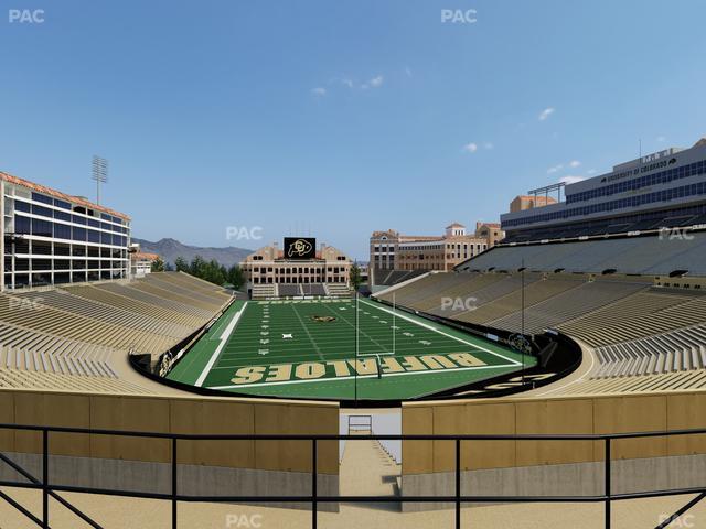 Folsom Field - Section 208 Seat View