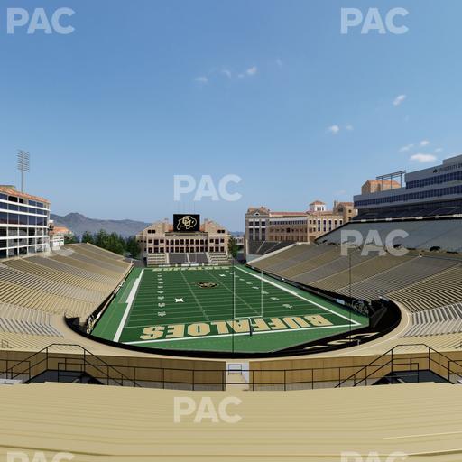 Folsom Field - Section 208 Seat View