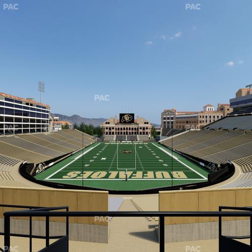 Folsom Field - Section 209 Seat View