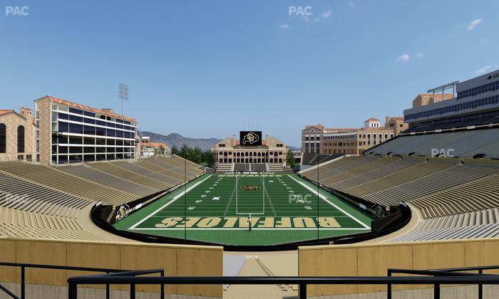 Folsom Field - Section 209 Seat View