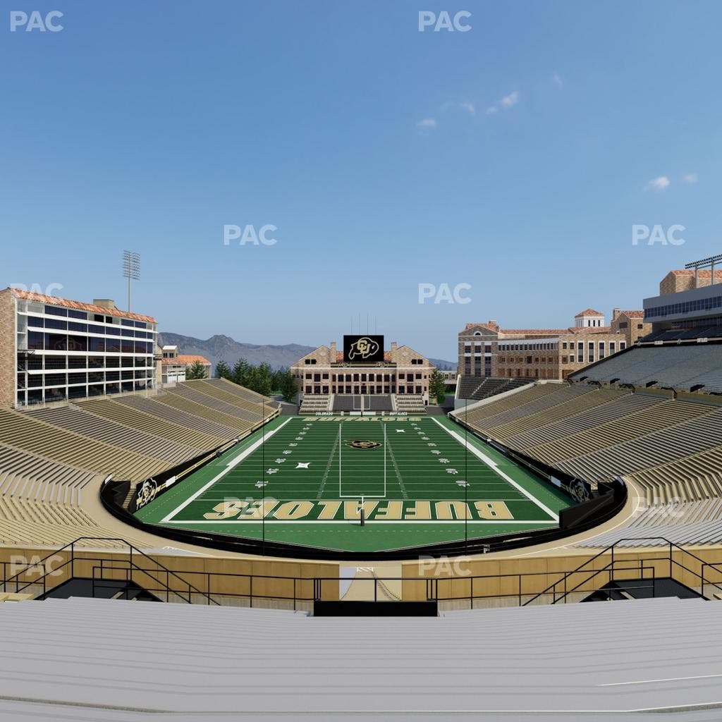 Folsom Field - Section 209 Seat View