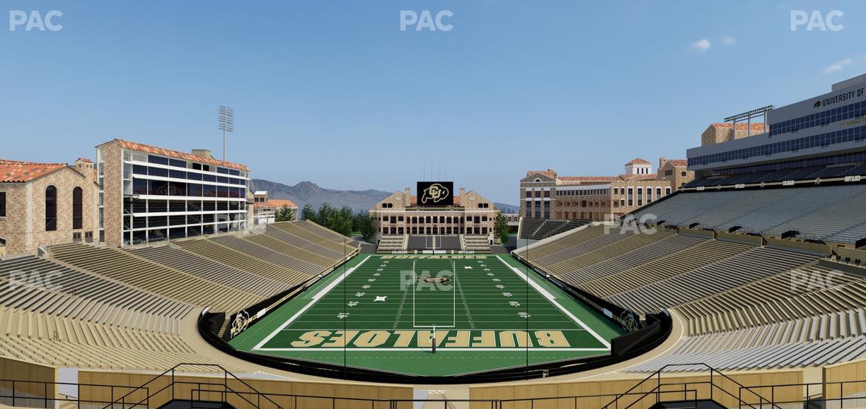 Folsom Field - Section 209 Seat View