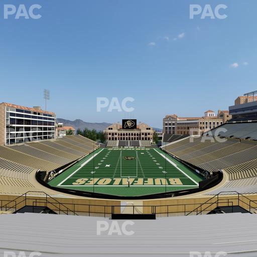 Folsom Field - Section 209 Seat View