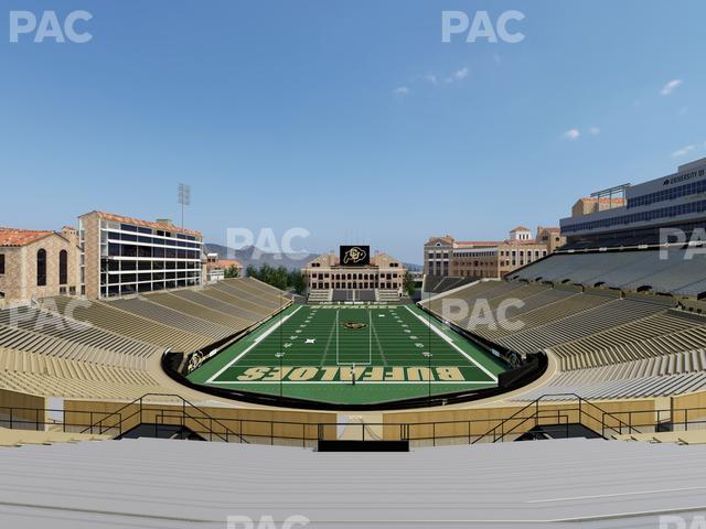 Folsom Field - Section 209 Seat View