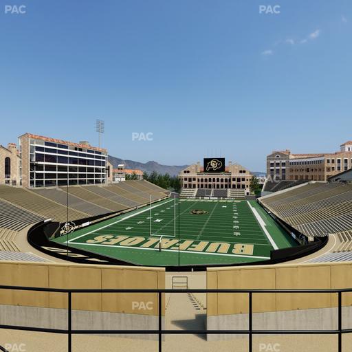 Folsom Field - Section 210 Seat View