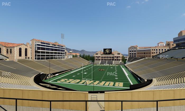 Folsom Field - Section 210 Seat View