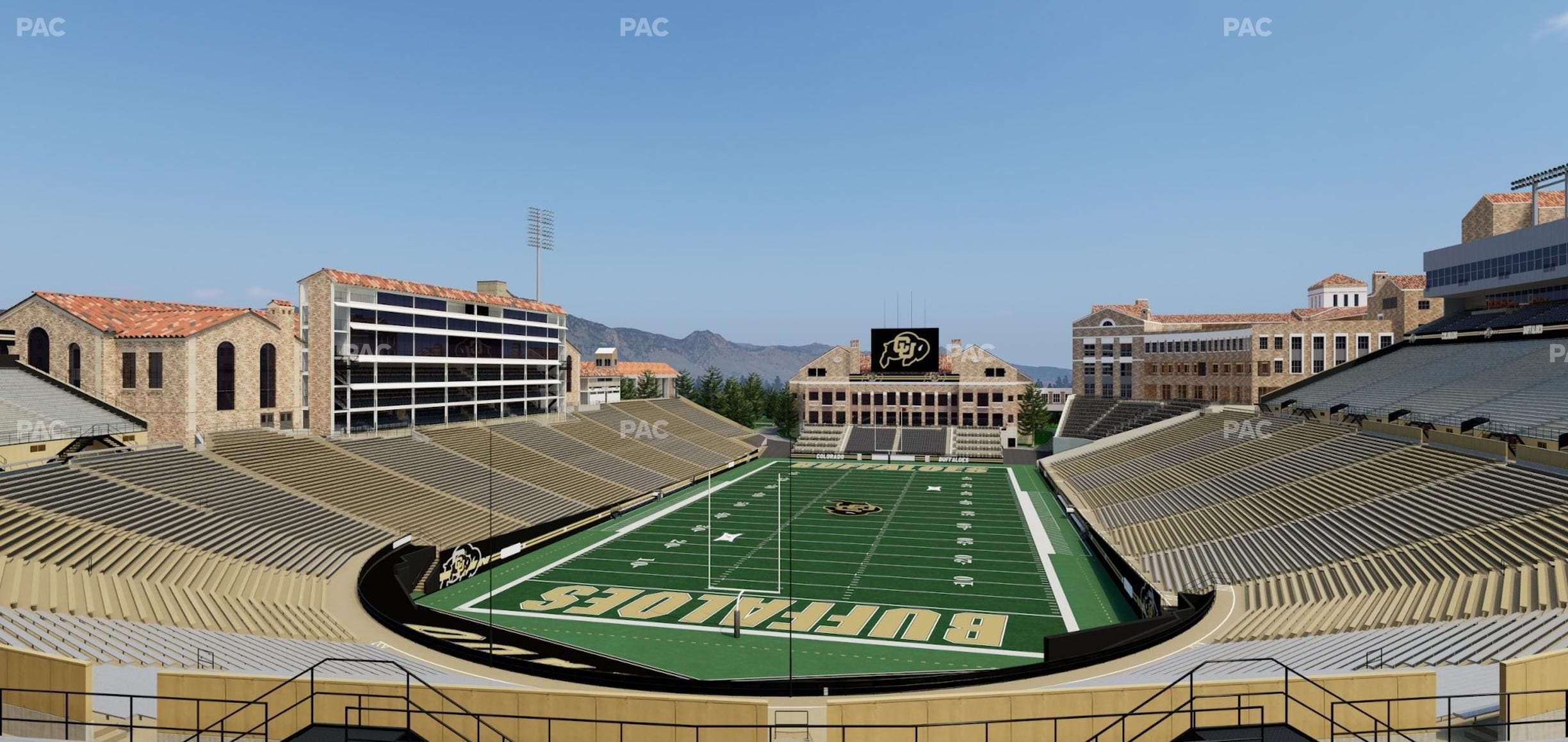 Folsom Field - Section 210 Seat View