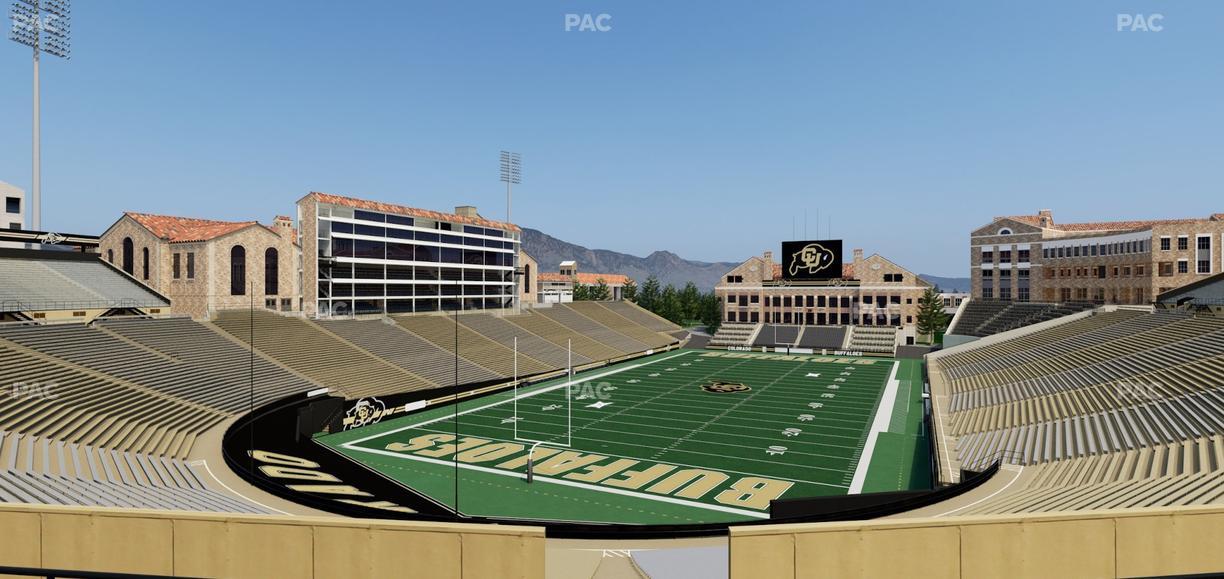 Folsom Field - Section 211 Seat View