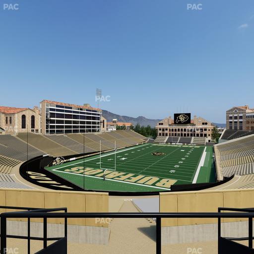 Folsom Field - Section 211 Seat View