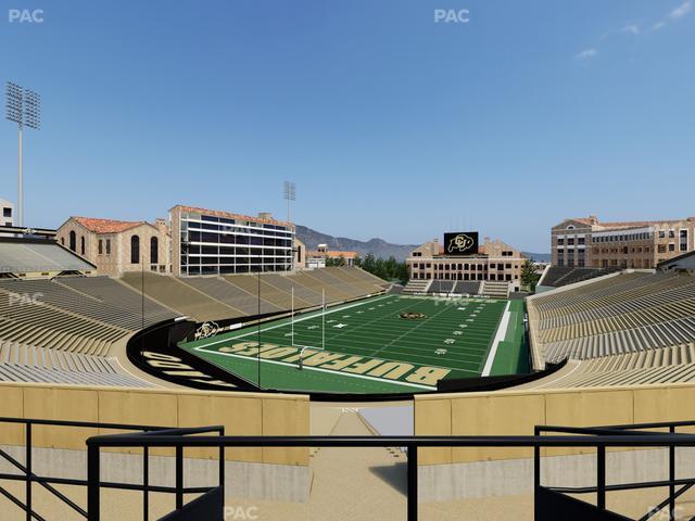 Folsom Field - Section 211 Seat View