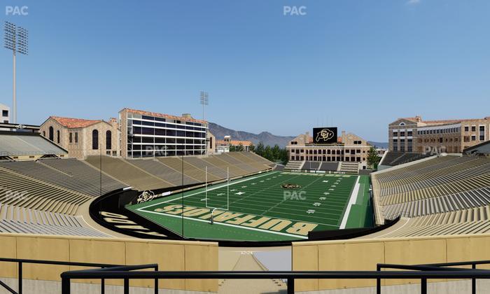 Folsom Field - Section 211 Seat View