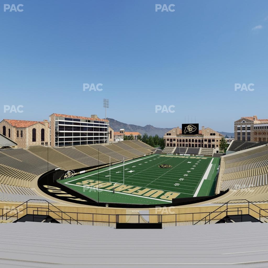Folsom Field - Section 211 Seat View
