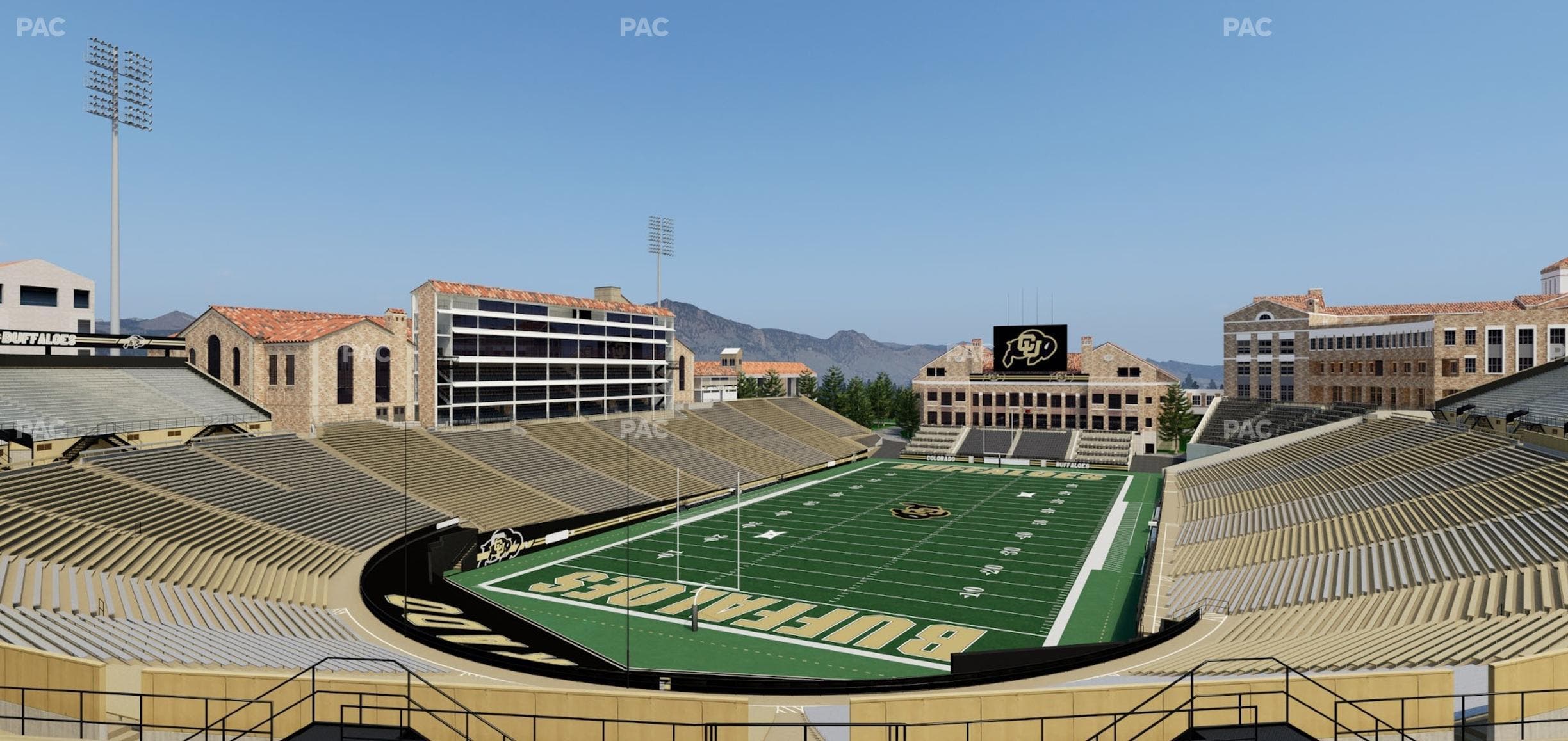 Folsom Field - Section 211 Seat View