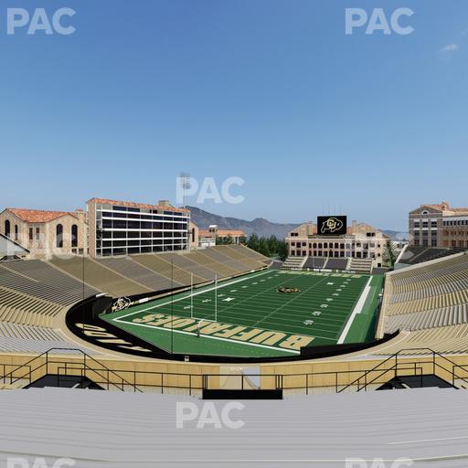 Folsom Field - Section 211 Seat View
