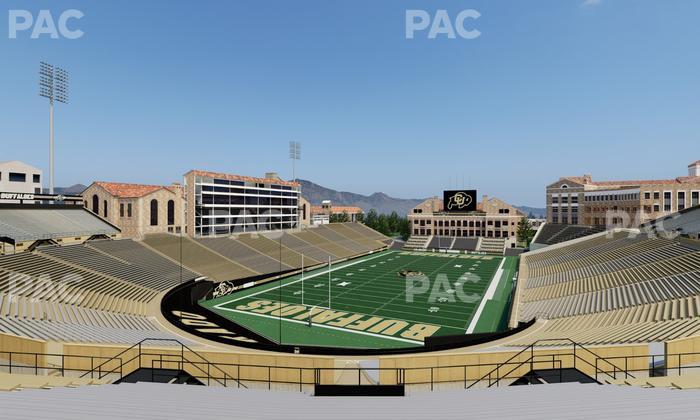 Folsom Field - Section 211 Seat View