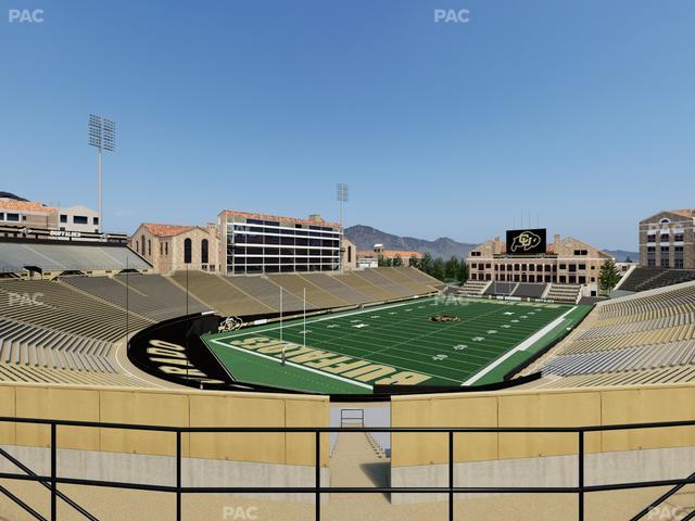 Folsom Field - Section 212 Seat View
