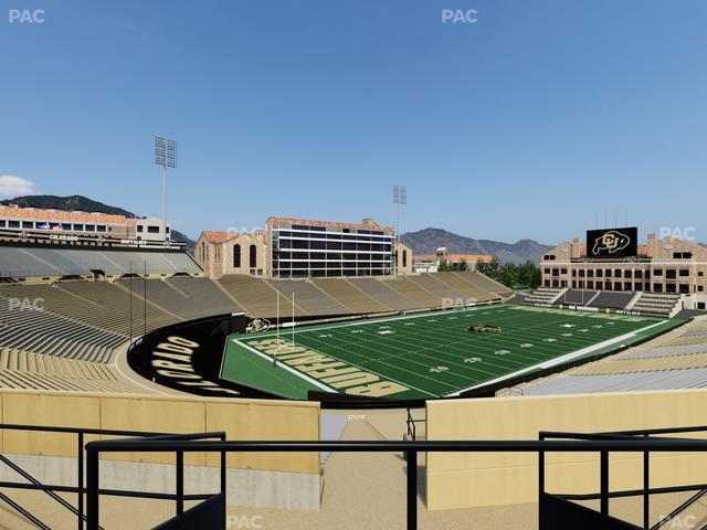 Folsom Field - Section 213 Seat View