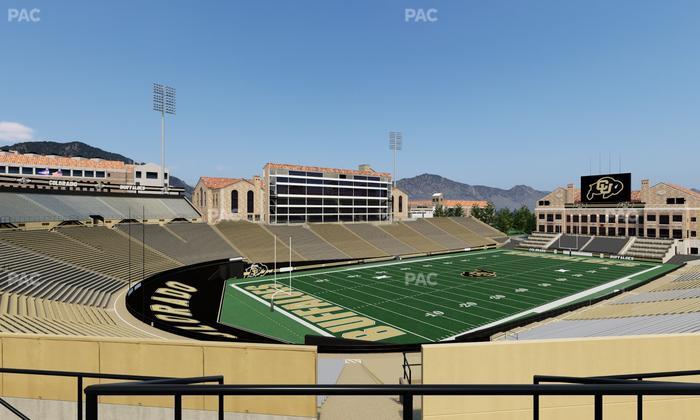 Folsom Field - Section 213 Seat View