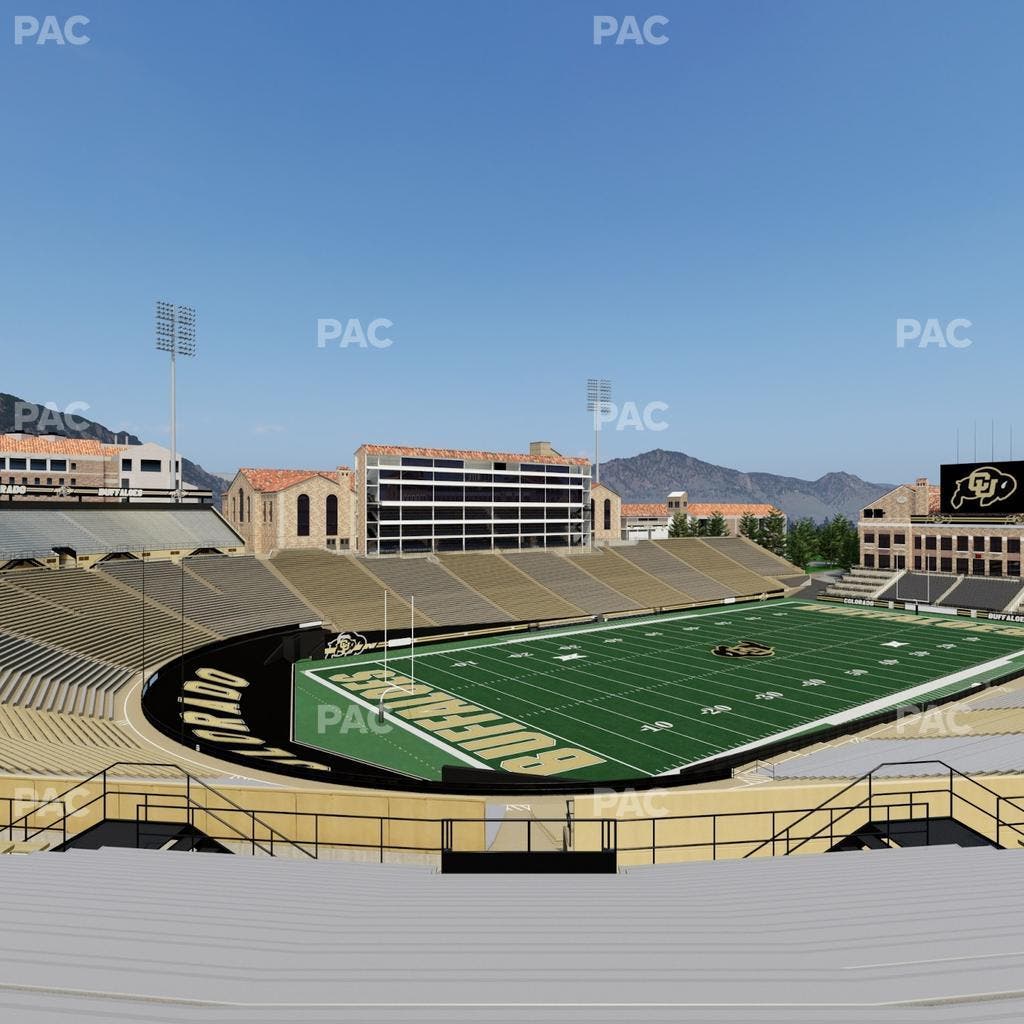 Folsom Field - Section 213 Seat View