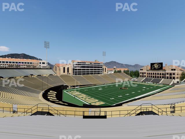 Folsom Field - Section 213 Seat View