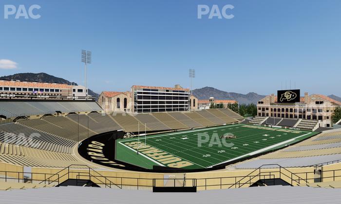 Folsom Field - Section 213 Seat View