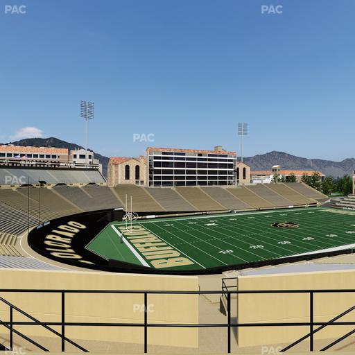 Folsom Field - Section 214 Seat View