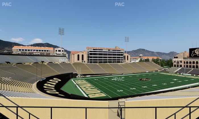 Folsom Field - Section 214 Seat View