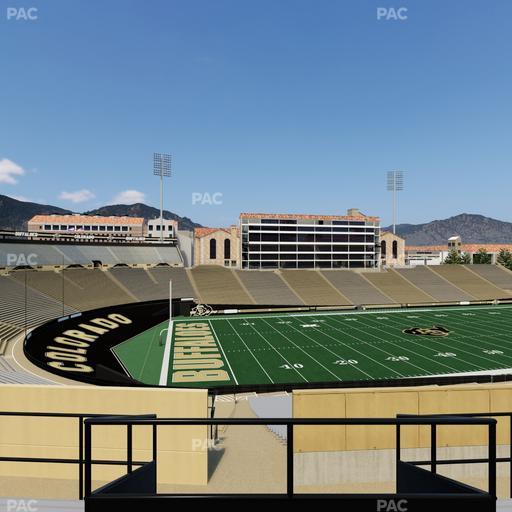 Folsom Field - Section 215 Seat View
