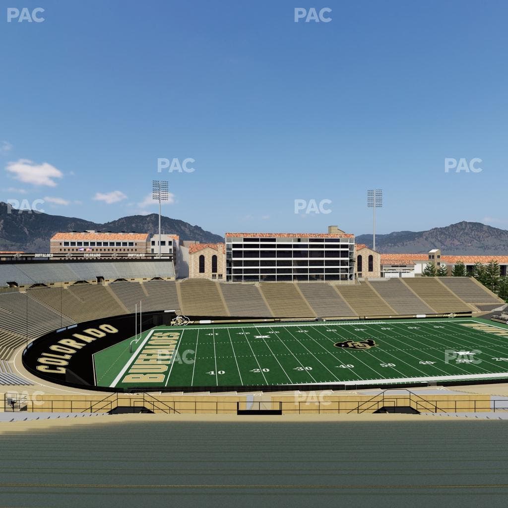 Folsom Field - Section 216 Seat View