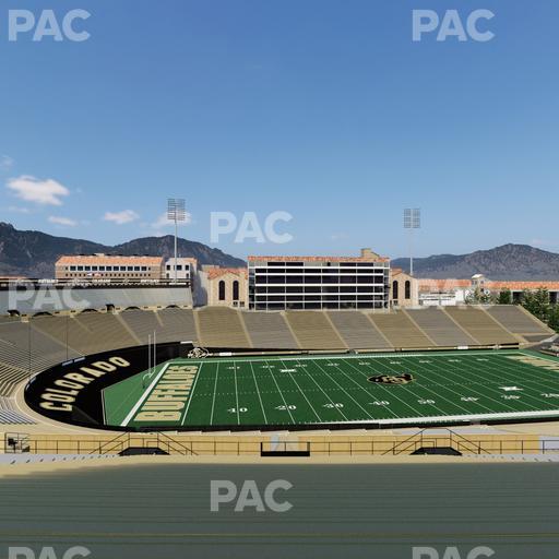 Folsom Field - Section 216 Seat View