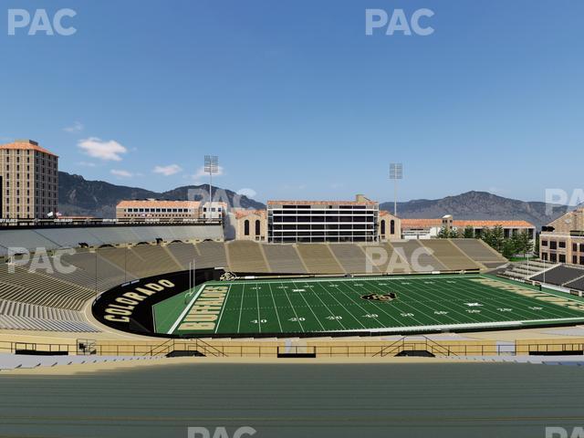 Folsom Field - Section 216 Seat View