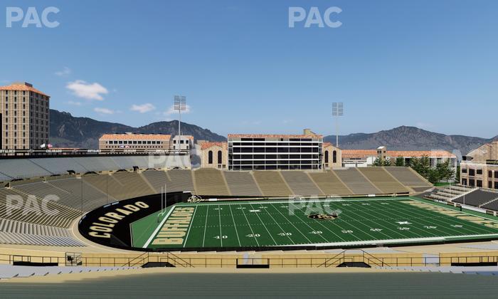 Folsom Field - Section 216 Seat View