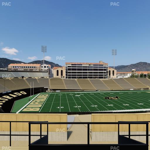 Folsom Field - Section 216 Seat View