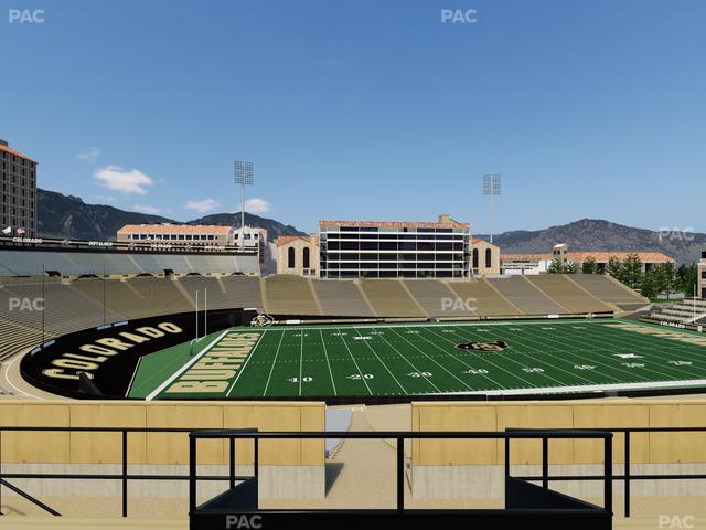 Folsom Field - Section 216 Seat View