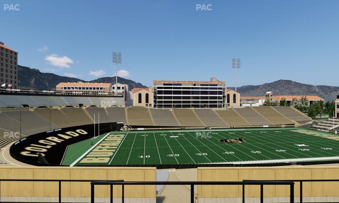 Folsom Field - Section 216 Seat View