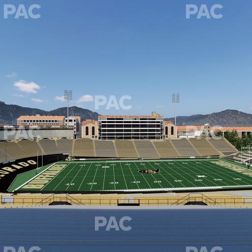 Folsom Field - Section 217 Seat View