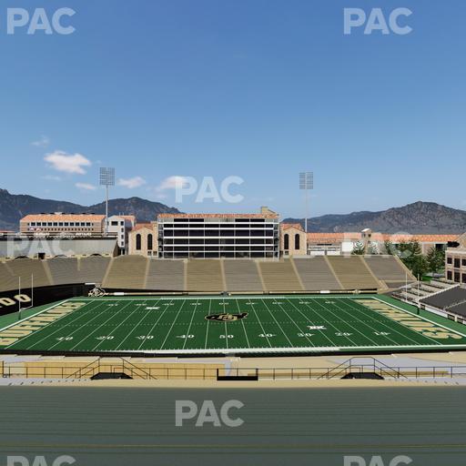 Folsom Field - Section 218 Seat View