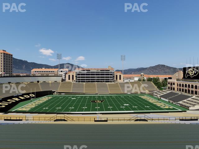 Folsom Field - Section 218 Seat View