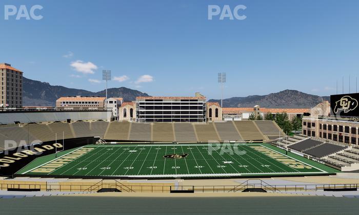 Folsom Field - Section 218 Seat View