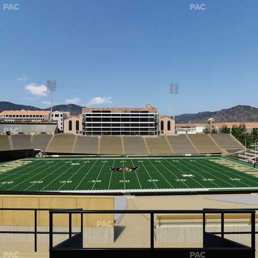 Folsom Field - Section 218 Seat View