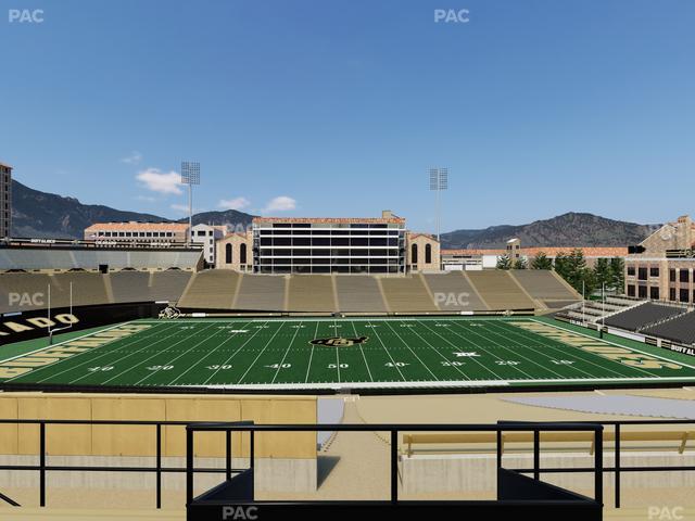 Folsom Field - Section 218 Seat View