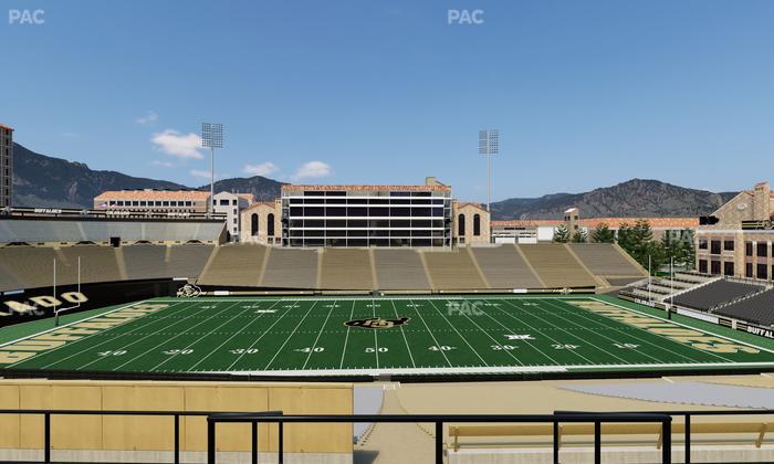 Folsom Field - Section 218 Seat View