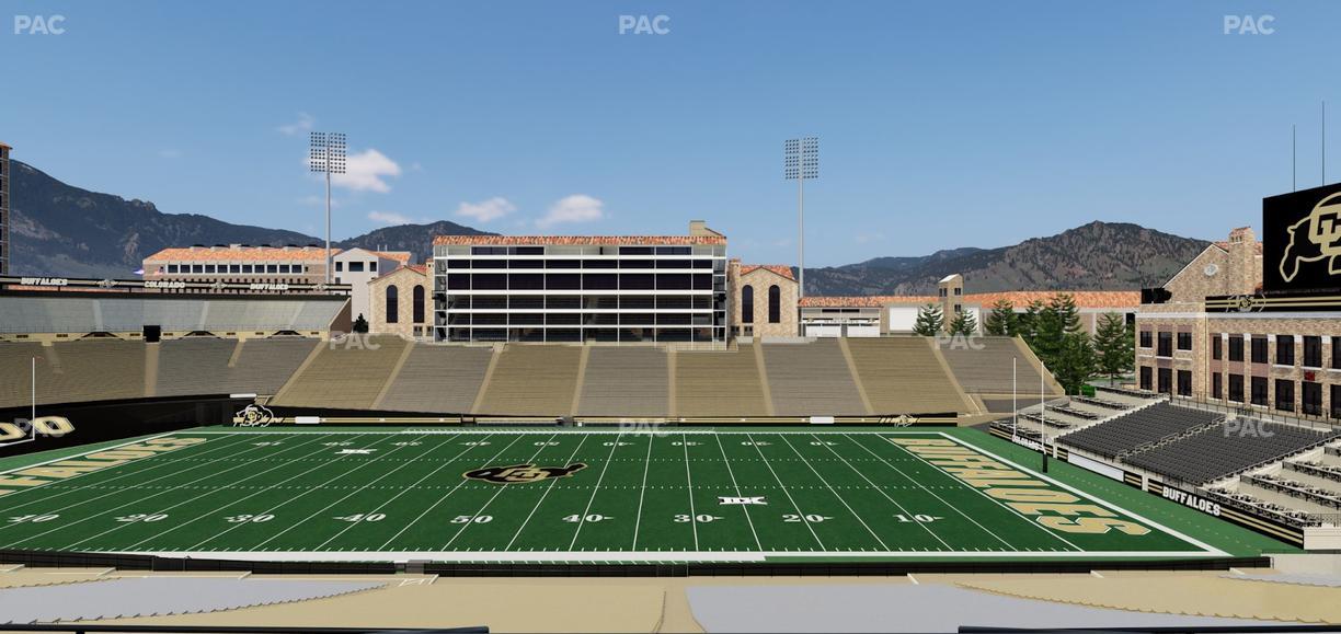 Folsom Field - Section 219 Seat View
