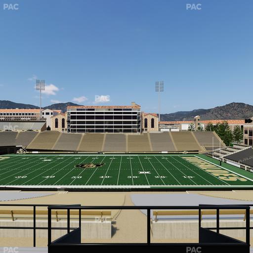 Folsom Field - Section 219 Seat View