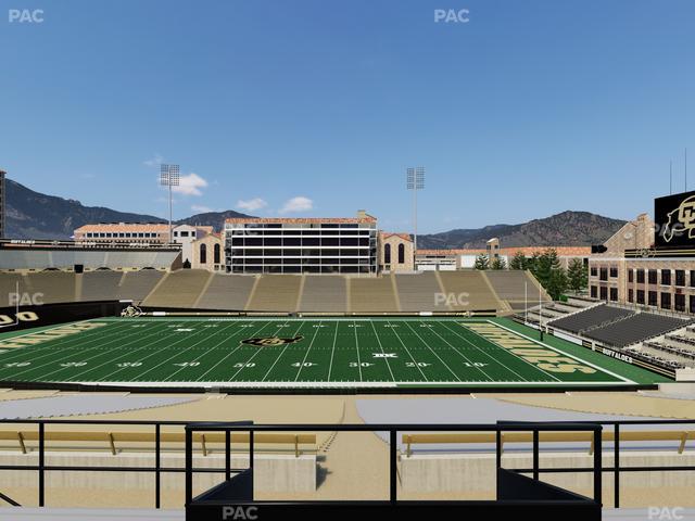 Folsom Field - Section 219 Seat View