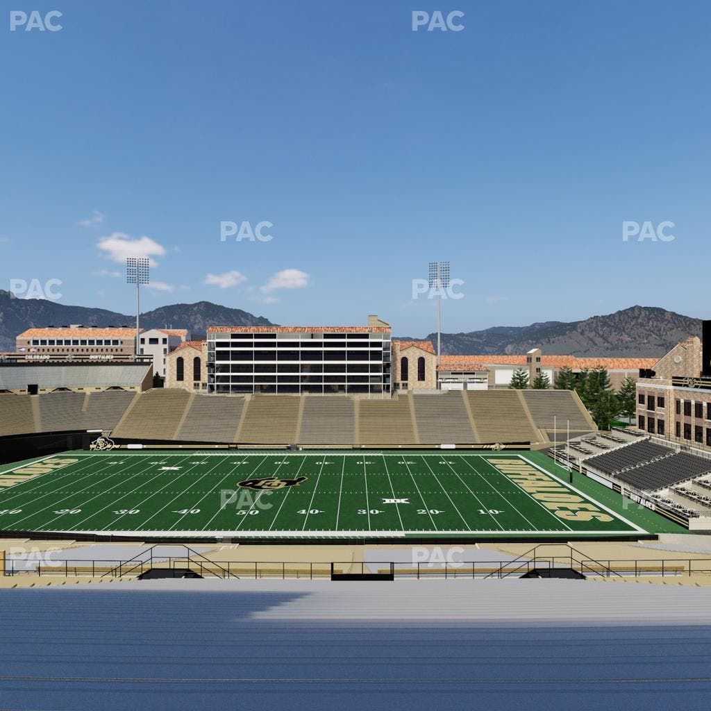 Folsom Field - Section 219 Seat View